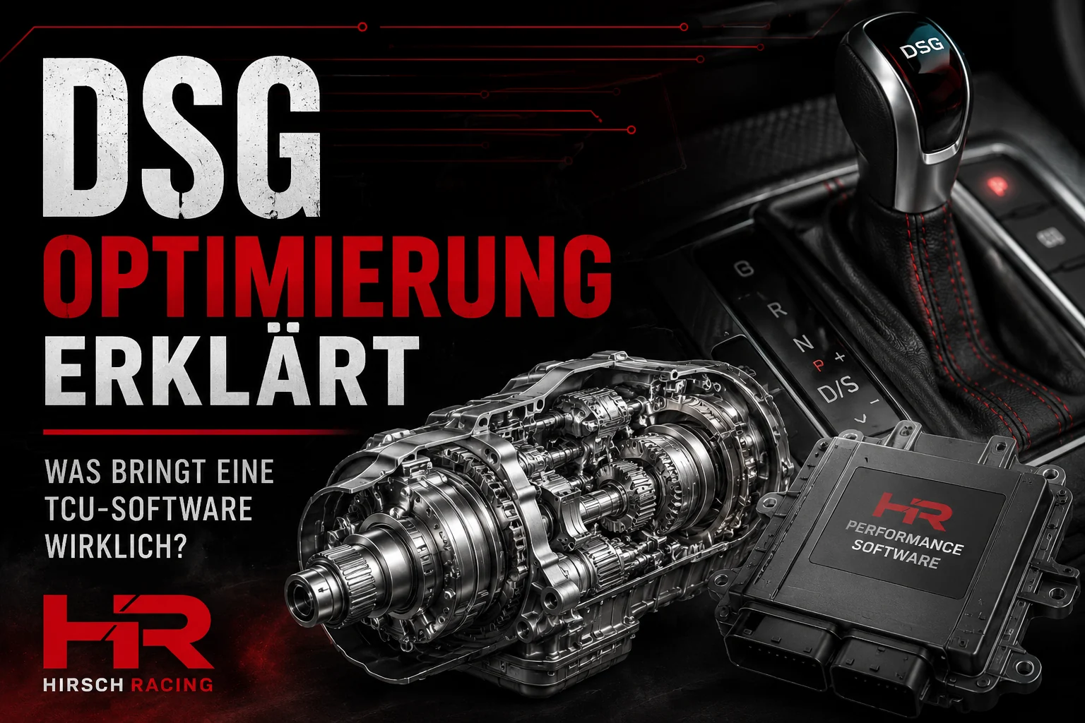 DSG Optimierung erklärt – Was eine TCU-Software wirklich bringt